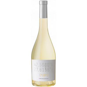 Bulgarischer Weißwein Find Me Chardonnay, edles Design mit goldenen Akzenten, ein Premium-Chardonnay von Black Sea Gold.