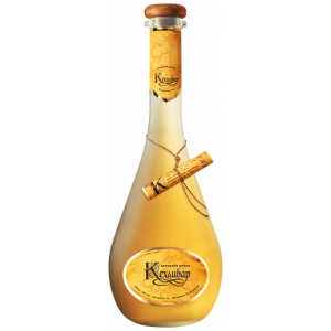 Flasche Kehlibar Rakiya, bulgarischer Trauben Schnaps Bernstein mit 40 % Alkohol, 500 ml