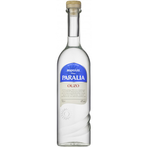 Flasche Ouzo Paralia, griechischer Anisgetränk 40 % Alkohol, 700 ml