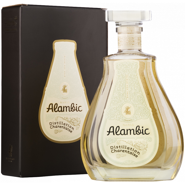 Flasche Alambic Rakia mit Geschenk Box, bulgarischer Trauben Schnaps hergestellt in einer „Alambik“-Destillerie 700 ml