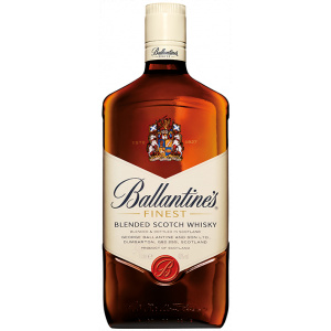 Ballantine’s Finest Blended Scotch Whisky, 1-Liter-Flasche, zeitloser Klassiker aus Schottland, ideal für Mixgetränke oder puren Genuss.