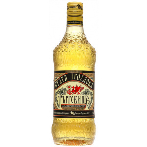 Flasche Targovischte Stara Grozdova Rakia, bulgarischer Trauben Schnaps alt mit 40 % Alkohol, 700 ml