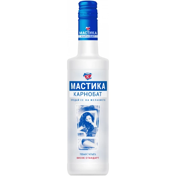 Mastika Karnobat 700 Flasche Mastika Karnobat, bulgarischer Anisgetränk 47 % Alkohol 700 ml