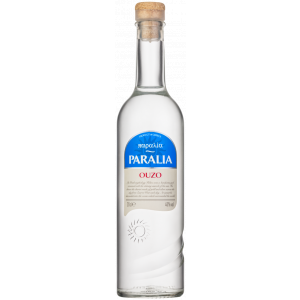 Flasche Ouzo Paralia, griechischer Anisgetränk 40 % Alkohol, 200 ml