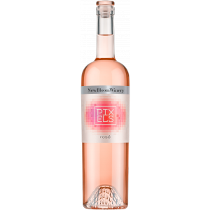 Flasche Pixels Rose, bulgarischer Rosewein von New Bloom Winery