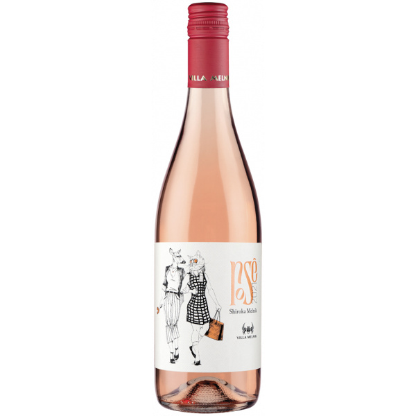 Flasche Shiroka Melnik Rose, bulgarischer Rosewein von Villa Melnik
