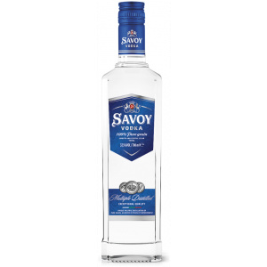 Flasche Vodka Savoy, bulgarischer Wodka 37,5 % Alkohol 700 ml