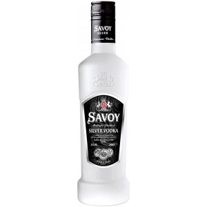 Flasche Vodka Savoy Silver, bulgarischer Silber Wodka 40 % Alkohol 200 ml