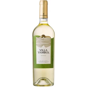 Flasche Villa Yambol Muscat, bulgarischer Weißwein trocken