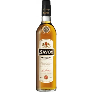 Flasche Whisky Savoy, bulgarischer Whisky 3 Jahre gereift 40 % Alkohol 700 ml