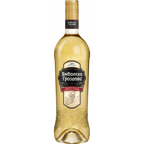 Flasche Yambolska, bulgarischer Spirituose mit 40 % Alkohol, 1000 ml