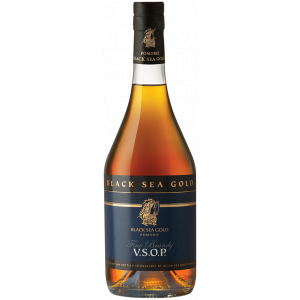 Flasche Black Sea Gold V.S.O.P. Brandy, bulgarischer Fine Brandy