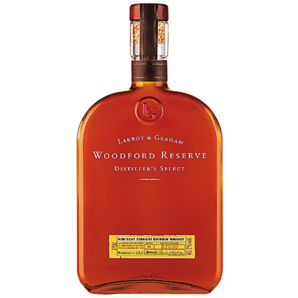 wore Woodford Reserve Distiller's Select Kentucky Straight Bourbon Whisky, 700 ml, Premium-Bourbon.