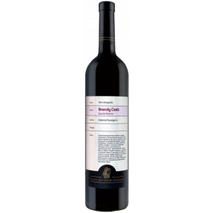 Cabernet Sauvignon Brandy Cask Special Reserve, Rotwein aus eigenen Weinbergen von Black Sea Gold Pomorie, Jahrgangswein in einer eleganten Flasche, 750 ml.