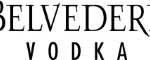 Belvedere Vodka logo showcasing the premium Polish vodka brand with its elegant black typography.