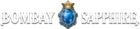 Bombay Sapphire Logo, das die Eleganz und Qualität des berühmten London Dry Gins symbolisiert.