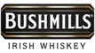 Bushmills Logo, repräsentiert den ältesten lizenzierten Whisky-Destillateur der Welt, bekannt für erstklassigen Irish Whiskey.
