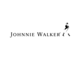 Johnnie Walker Logo mit dem ikonischen „Keep Walking“-Schriftzug, repräsentiert hochwertigen schottischen Whisky.