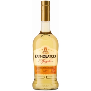 Flasche Karnobatska Grozdova Rakiya, bulgarischer Trauben Schnaps mit 40 % Alkohol, 700 ml