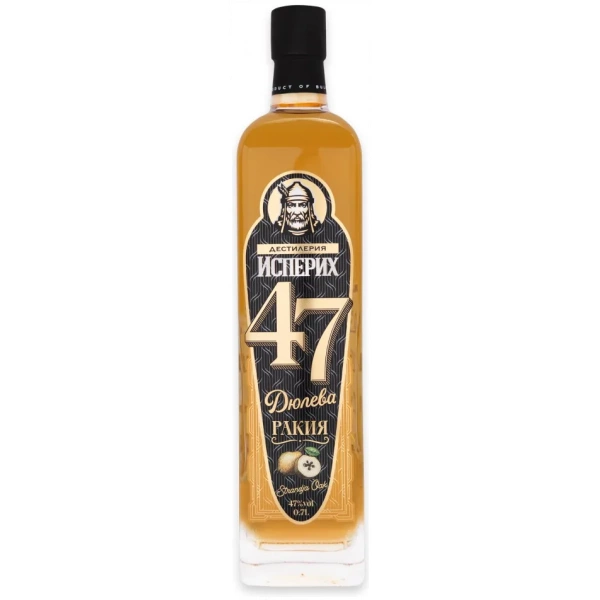duleva-rakia-isperih-47 Flasche Isperih 47 Quitten Rakia – gereifter bulgarischer Quittenbrand, 3 Jahre in Strandzha-Eiche gereift, 0,7 L, 47 % vol.